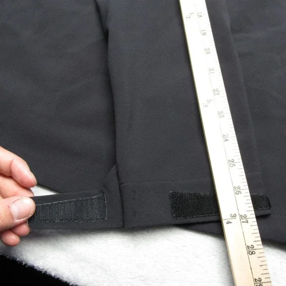 Patagonia Adze Jacket Men Medium Black FullZip Forrester Employee Uniform Hiking - Picture 14 of 16